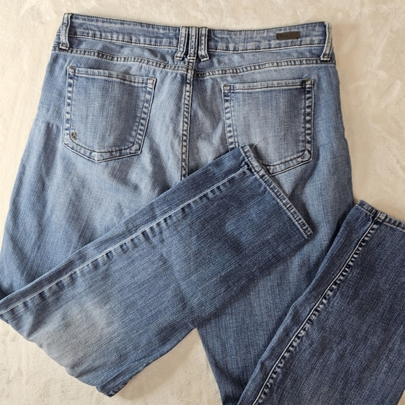 Kut from the Kloth Jeans Straight Leg Denim Relaxed 12 Women’s Mid Size Stretch - Picture 9 of 12